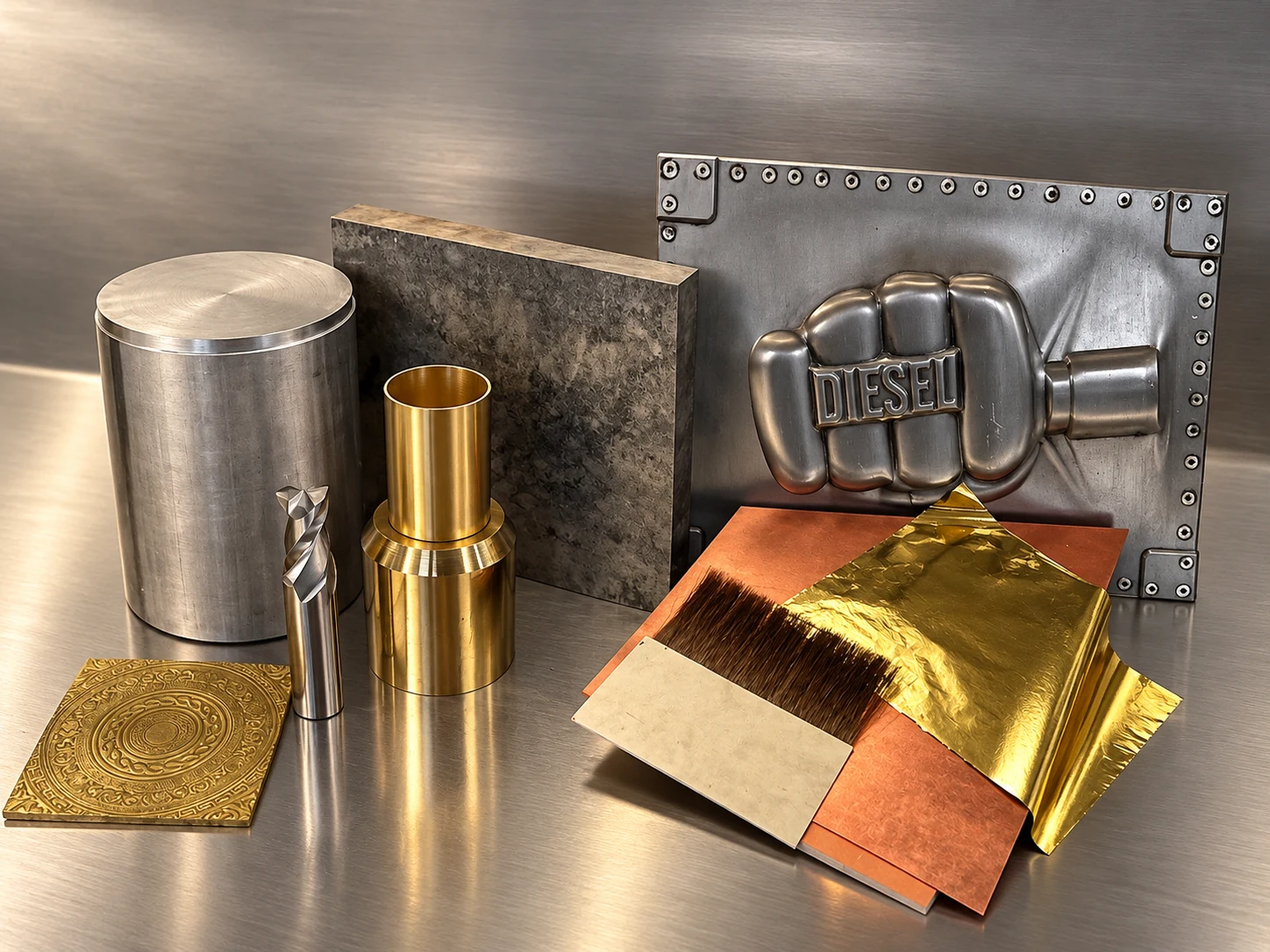 Metal & Alloys — models, tools and samples from the Maq’Exe workshop
