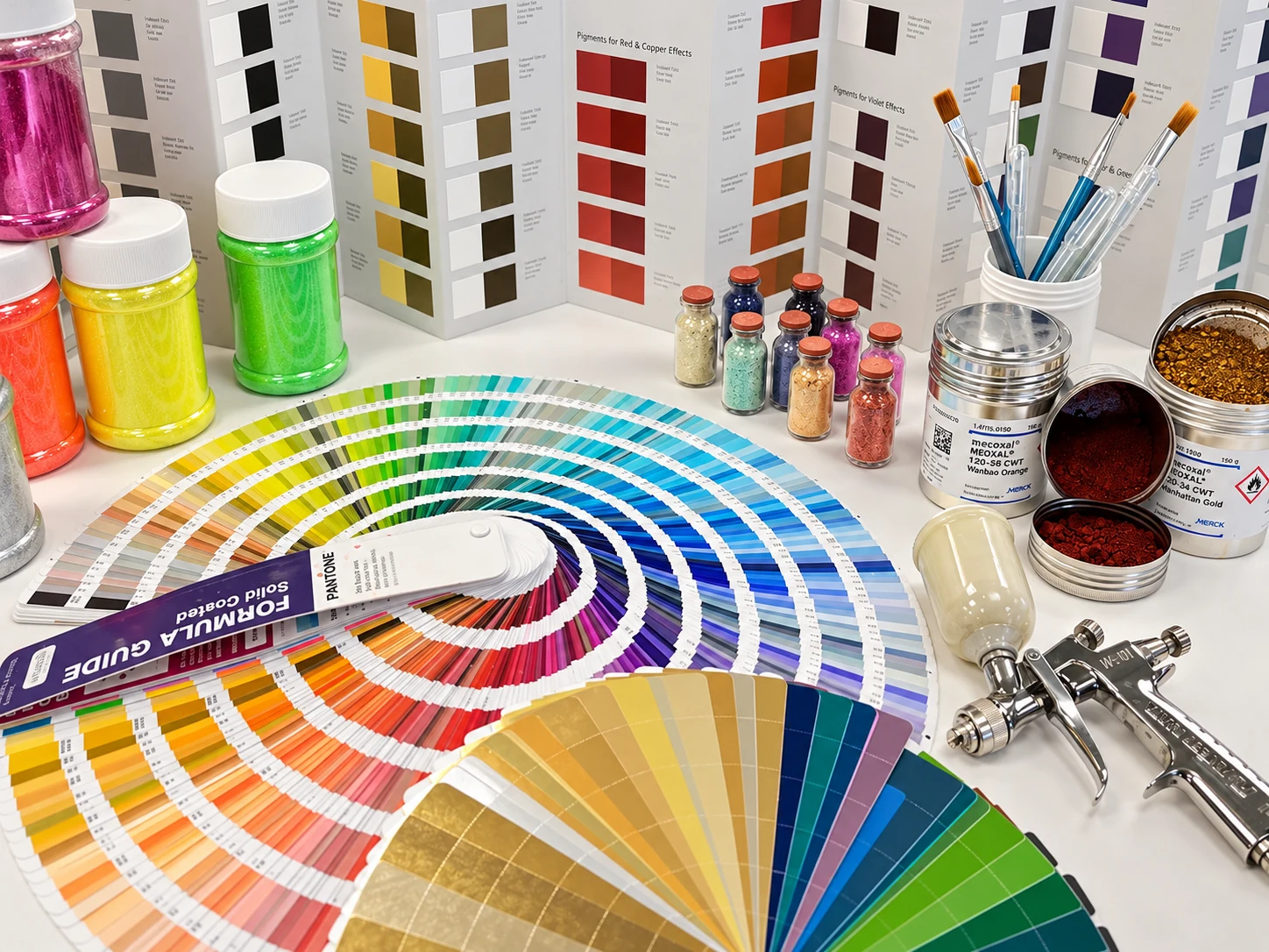 Pigment & Colour — models, tools and samples from the Maq’Exe workshop
