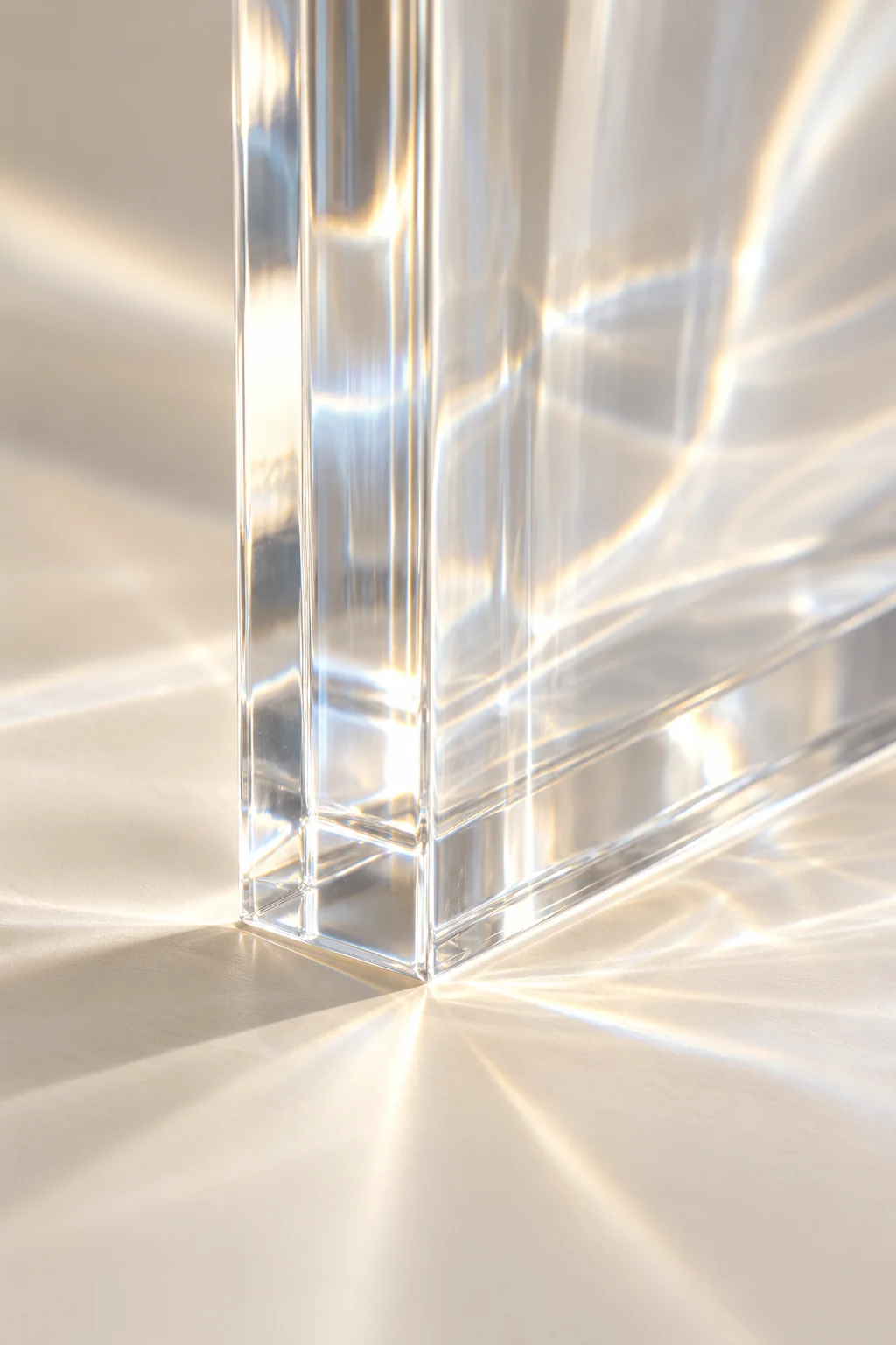 Plexiglas & Resin — material study